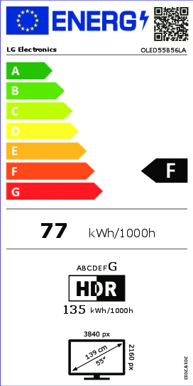 LG OLED55B56LA OLED Smart TV - Image 8