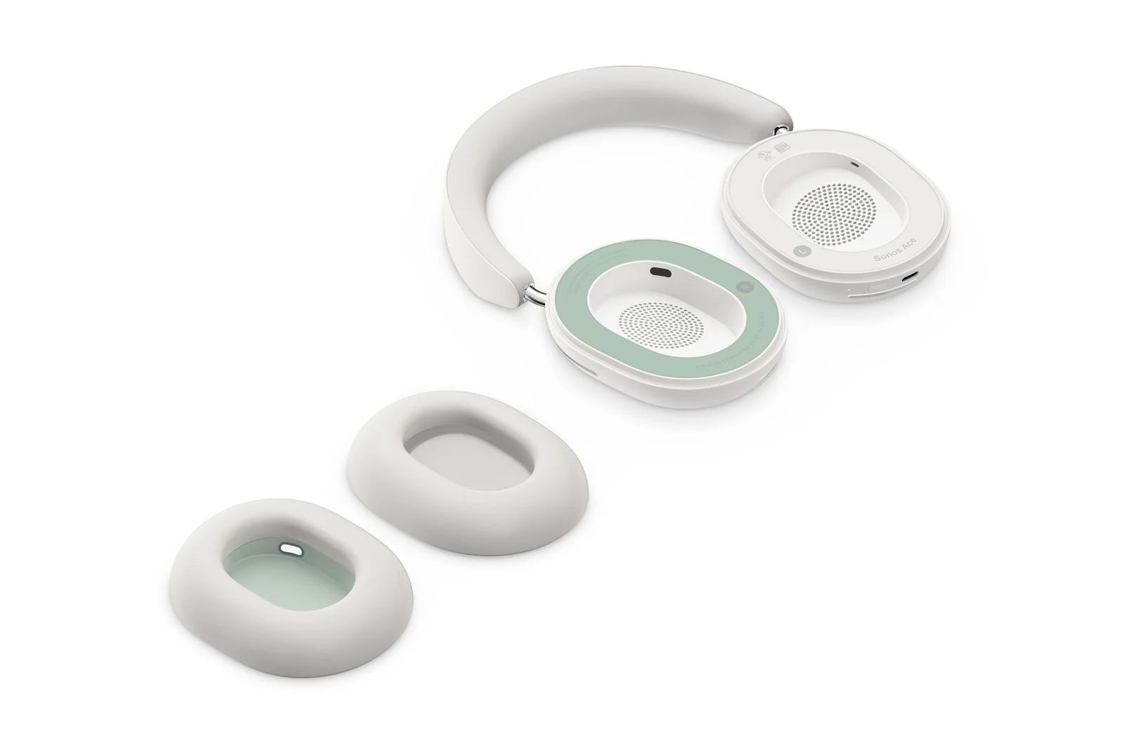 Sonos Ace wit Stereo Bleutooth Hoofdtelefoon met actieve noise cancelling - Image 11