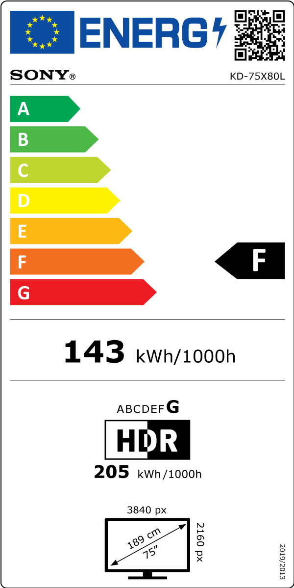 Sony KD75X80LAEP smart televisie - Image 8